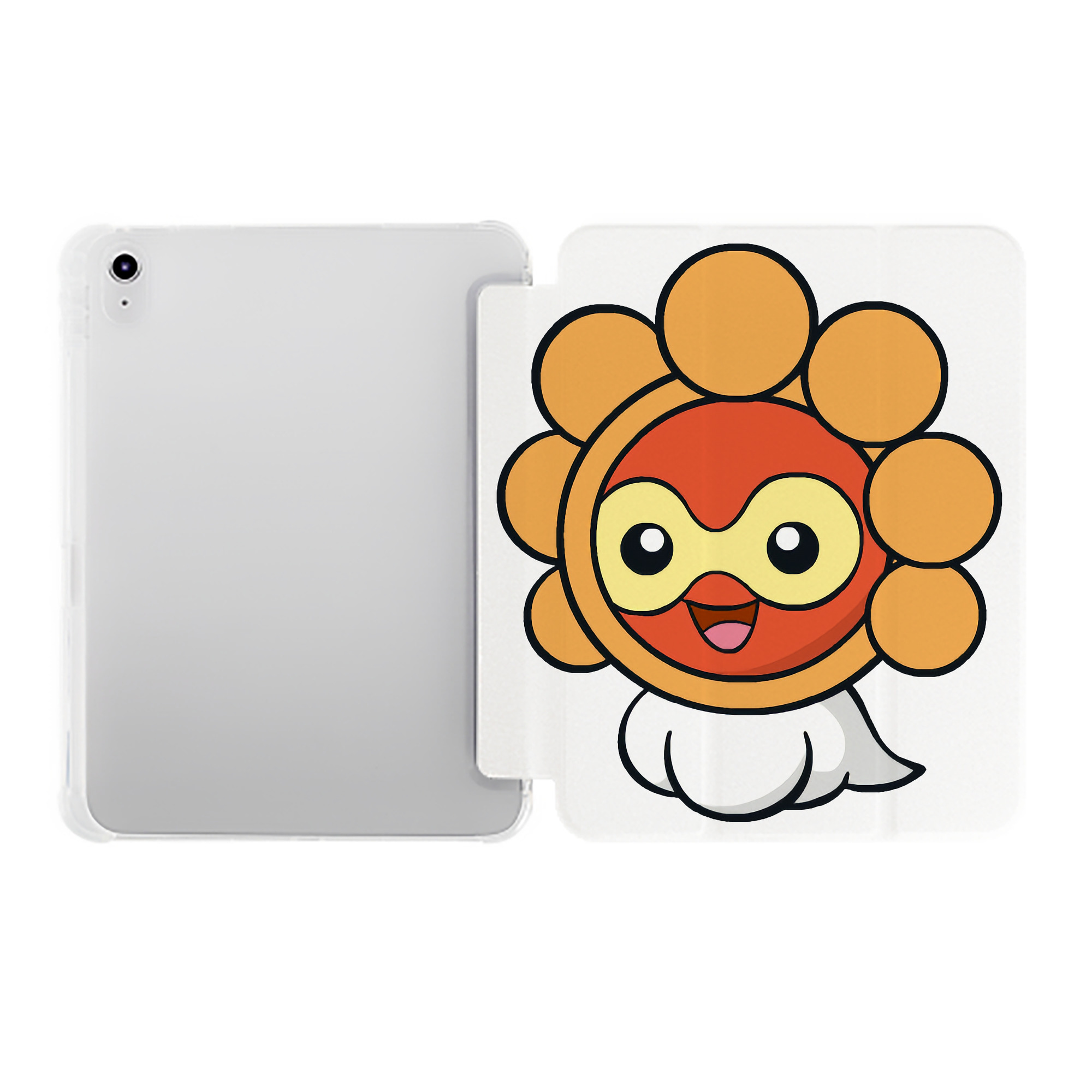 （画像用） ポケットモンスター Pokémon IPad ケース ペン収納付き 三つ折りスタンド PUレザー×シリコン 対応機種9.5/10.5/10.9インチ